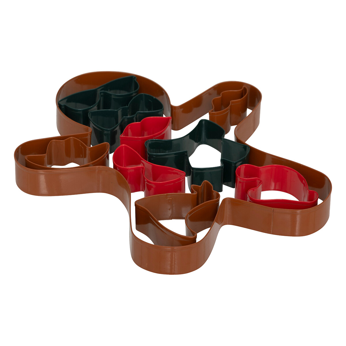 Conjunto de 10 cortadores para bolachas formas natal&iacute;cias