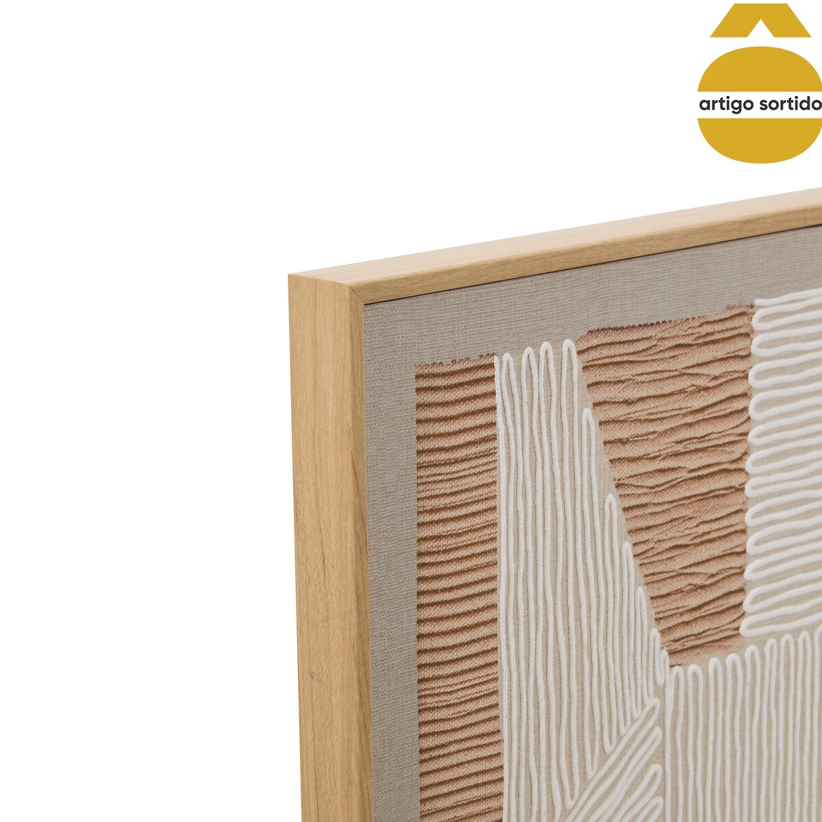 Quadro decorativo BAKA castanho 30x40cm