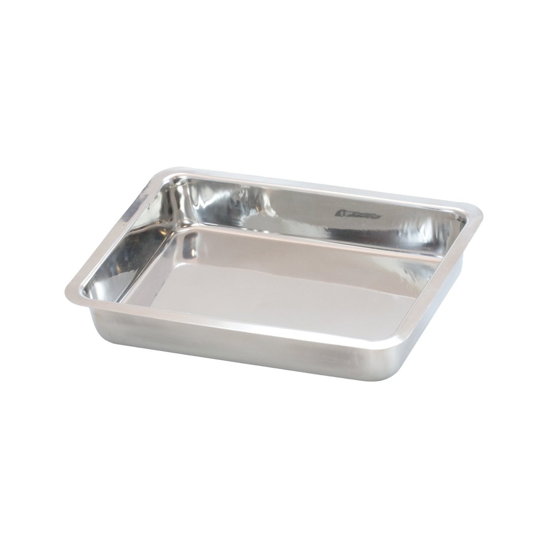 Assadeira inox rectangular 5,5x33x24cm