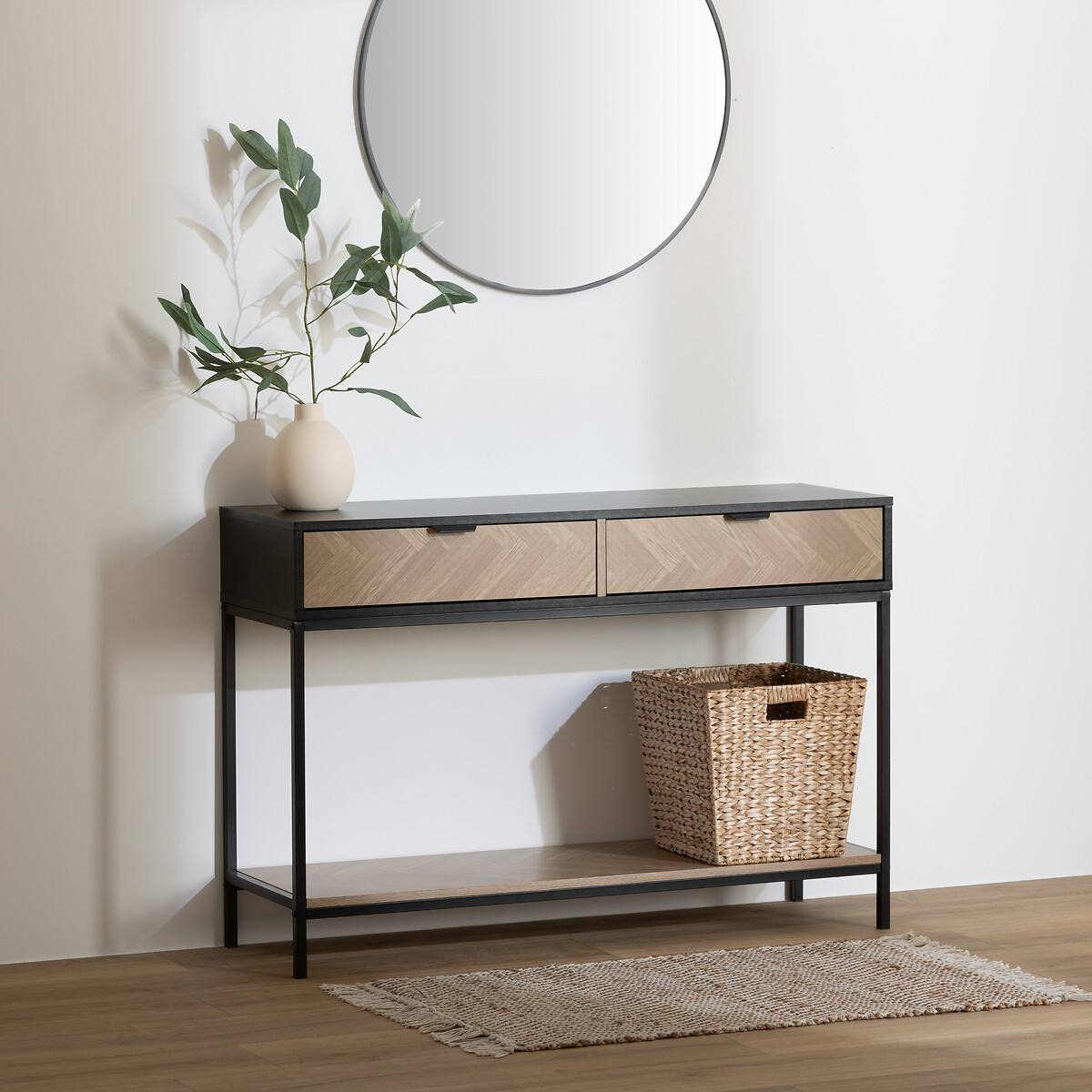 Consola CHEVRONS Preto