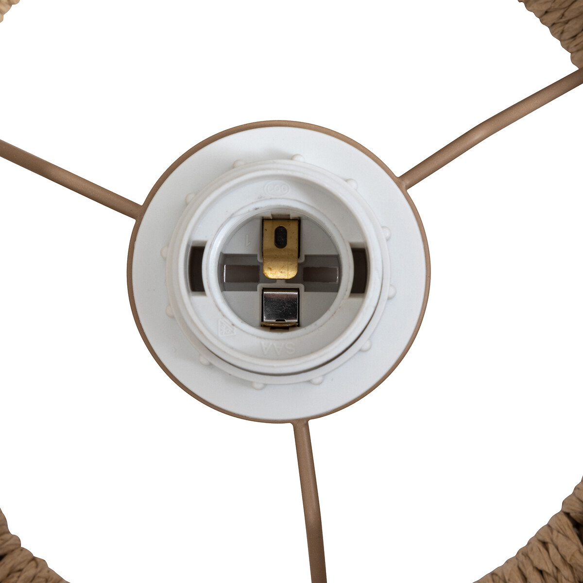 Candeeiro de teto OZAN bege 54,5cm