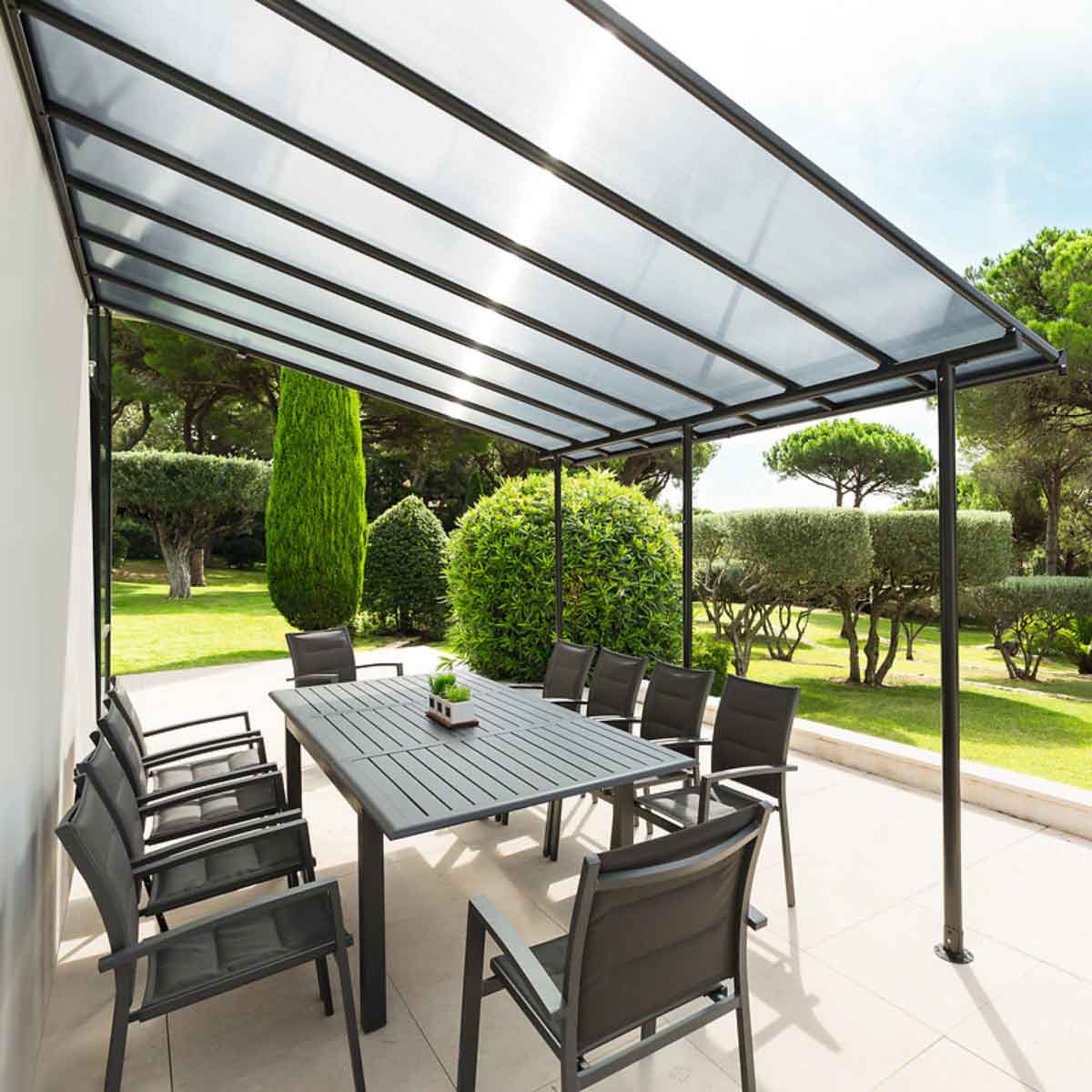 Pérgola BELIZE em alumínio 4x3m