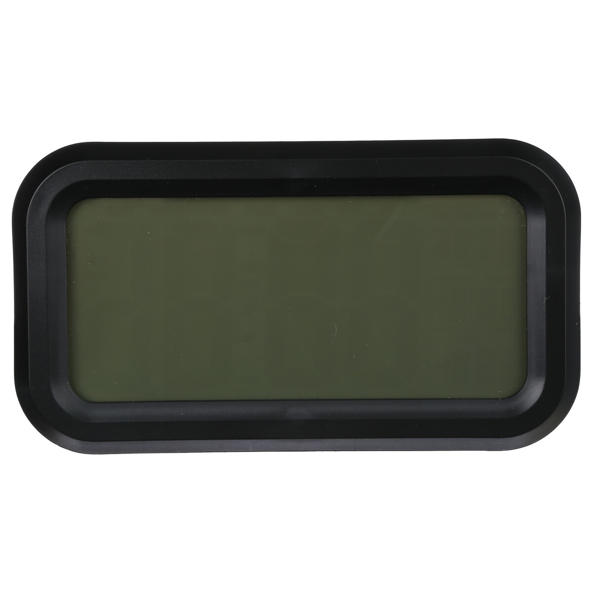 Rel&oacute;gio despertador digital preto 10,6x4,9x13,9cm