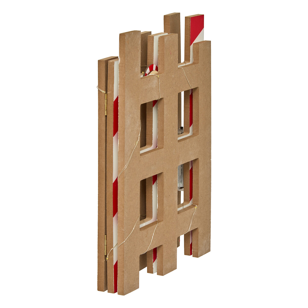 Cerca de riscas com LED 30x66cm