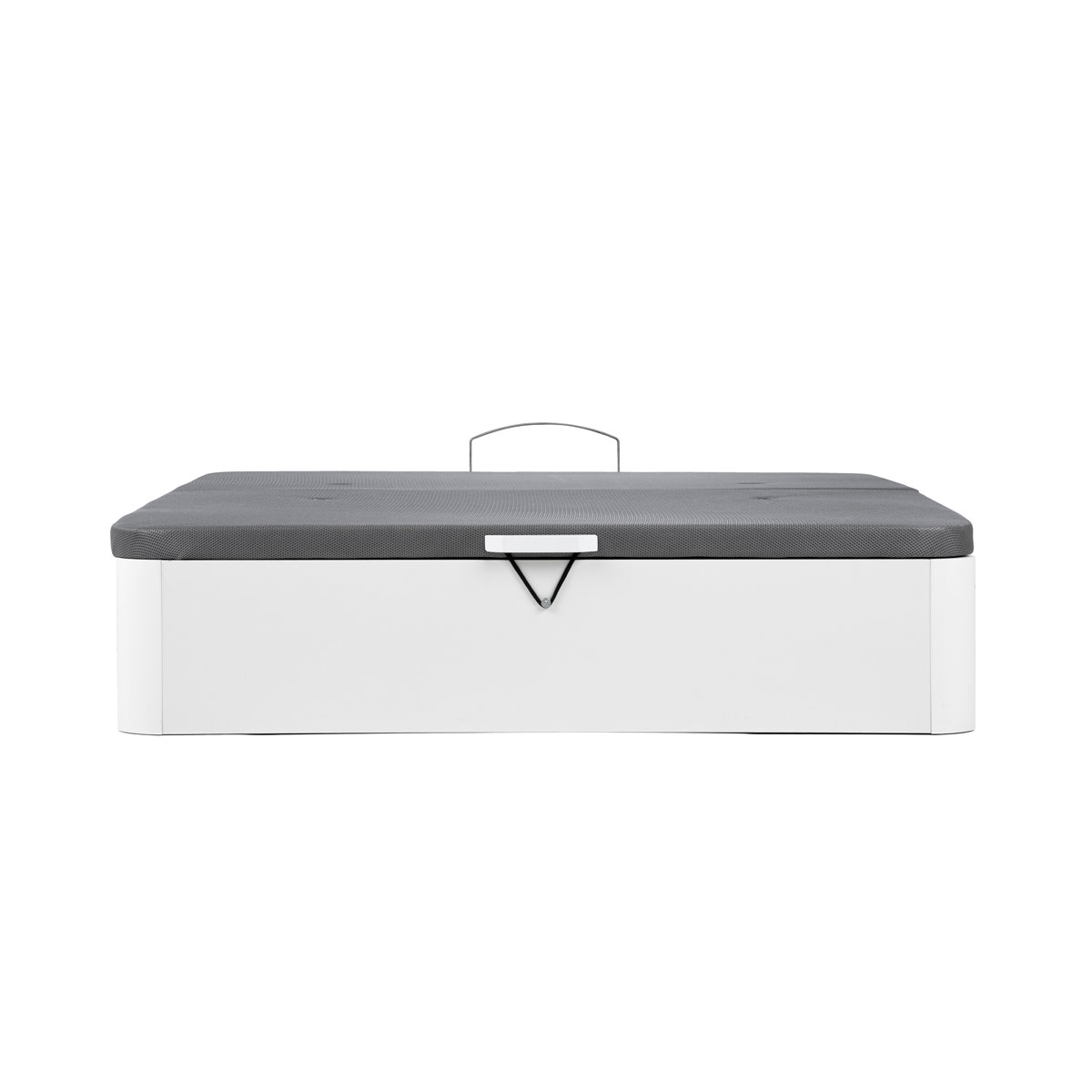 Sommier COMPORTA branco e cinza 160x200cm