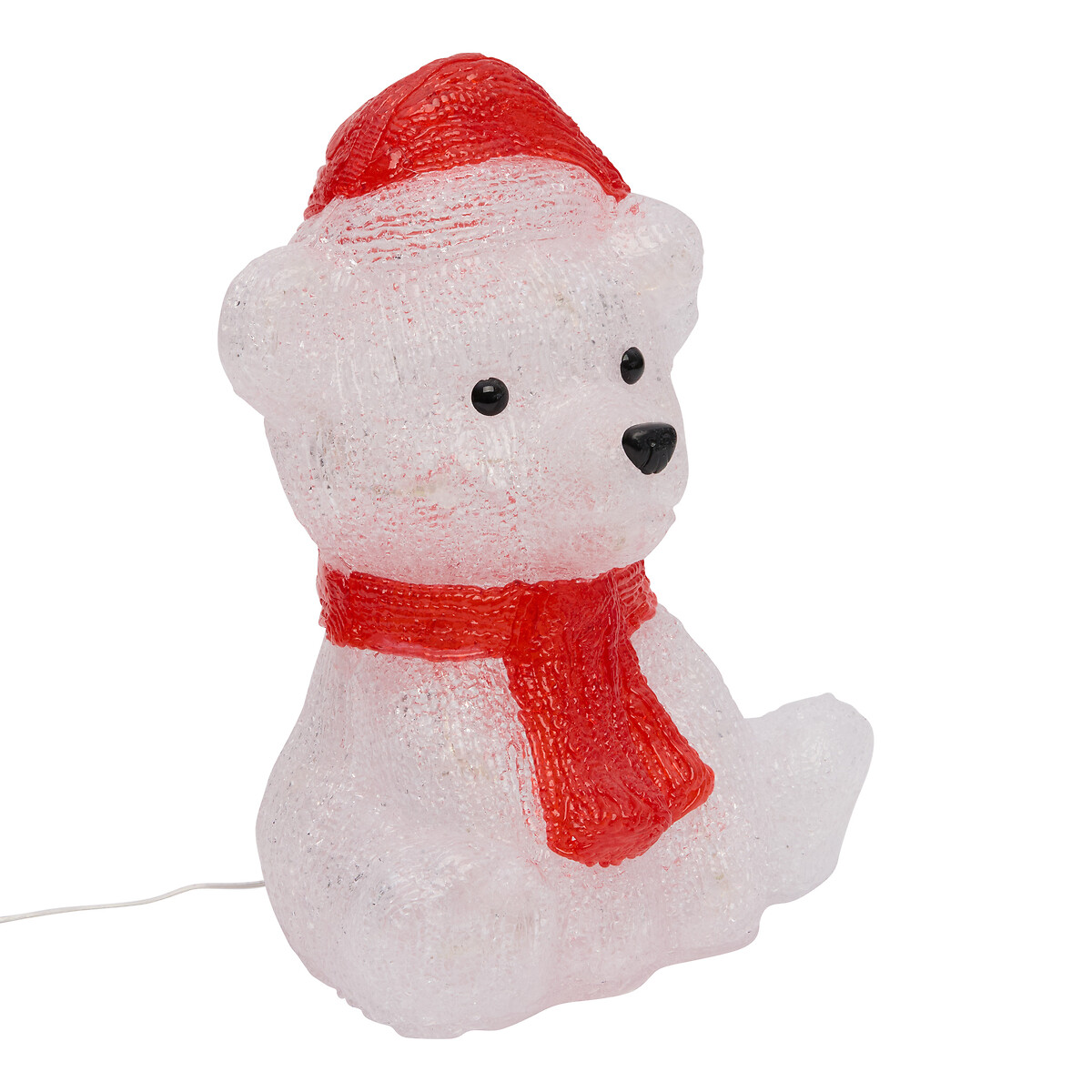 Urso luminoso com 25 leds