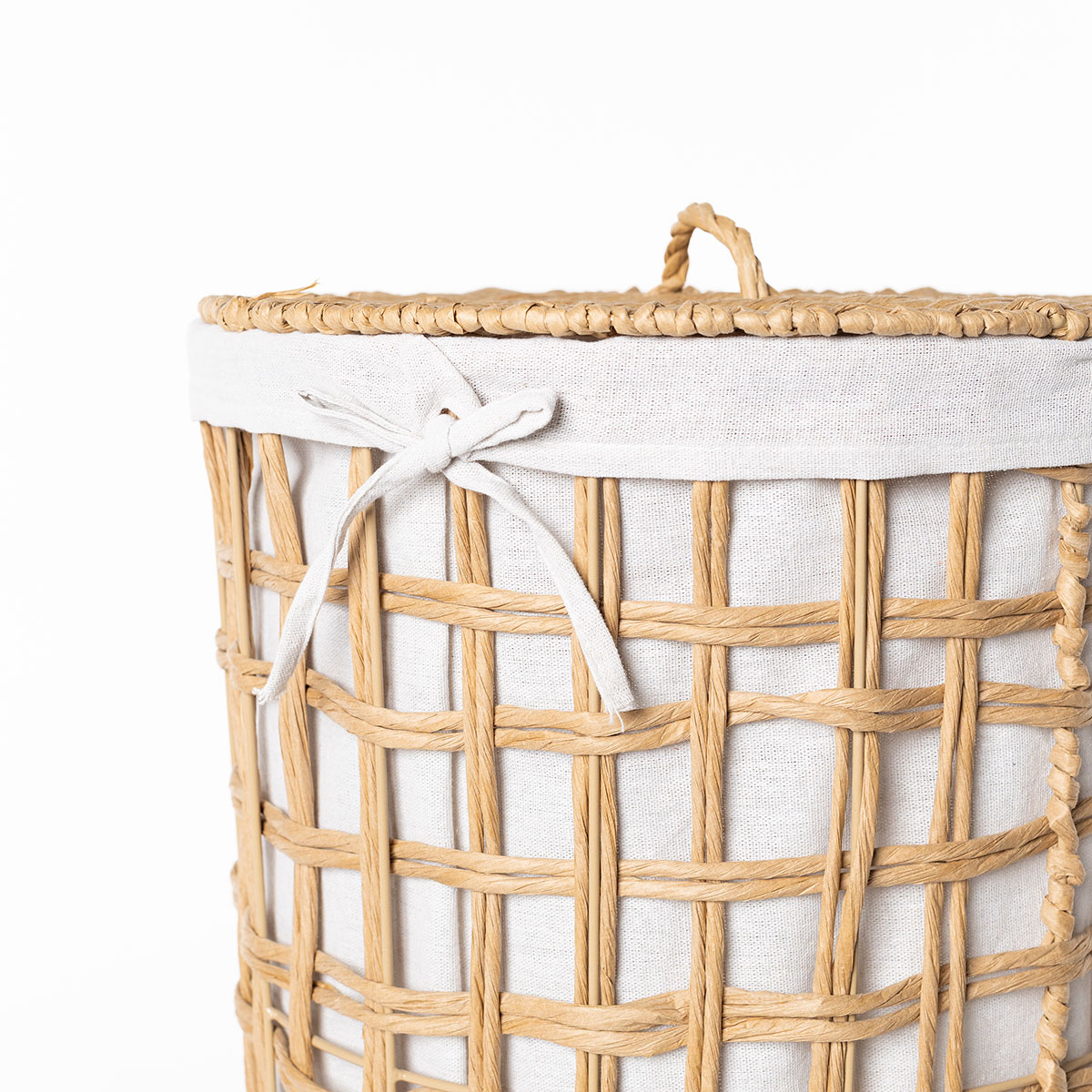 Cesto roupa wc natural 40x56cm
