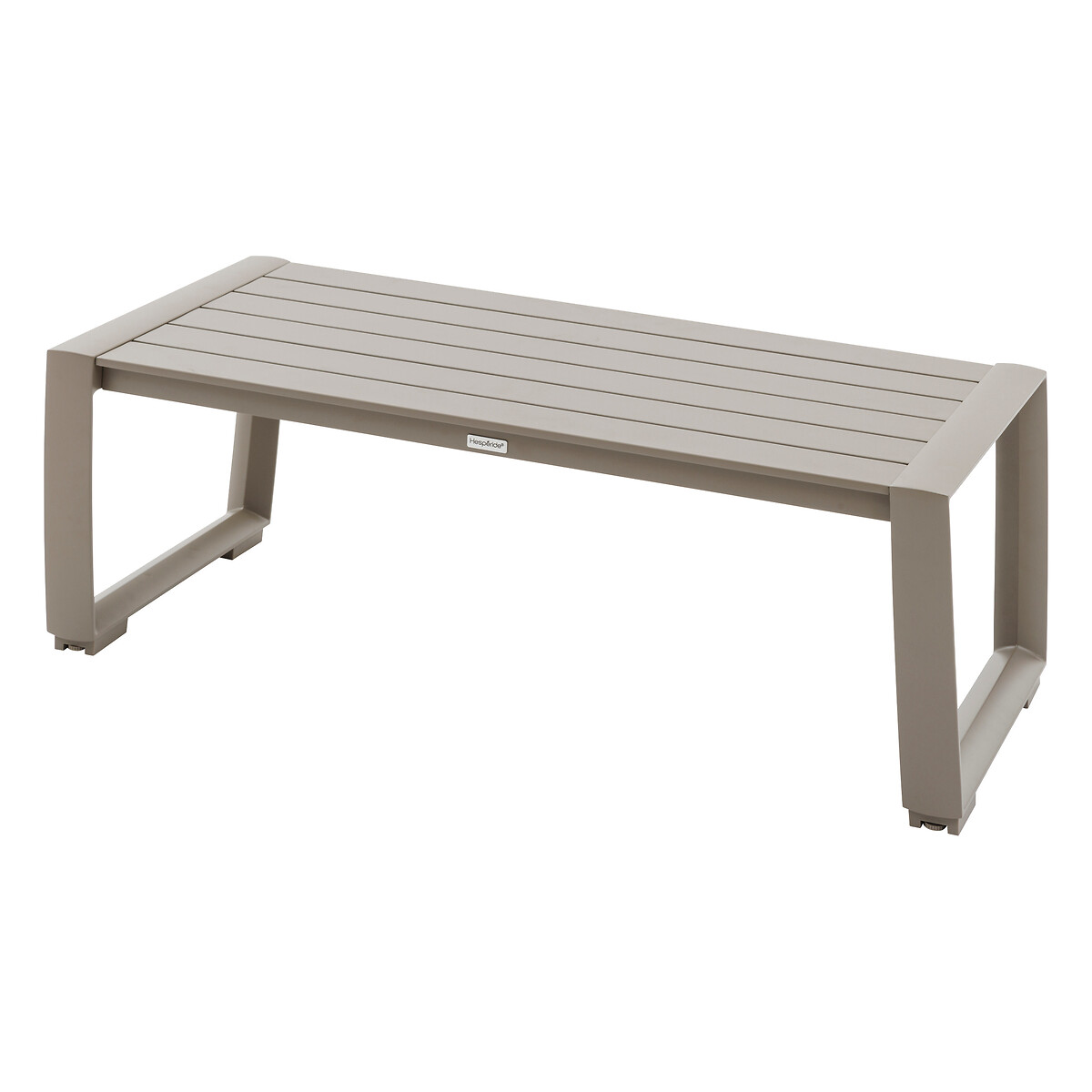 Conjunto de jardim BOREANE castanho em alum&iacute;nio