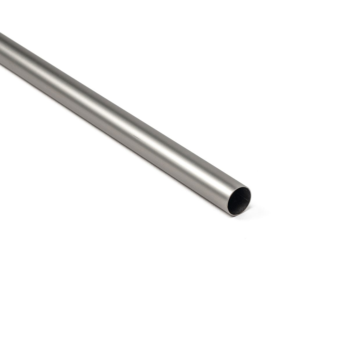 Tubo de ferro forjado prateado 200cm
