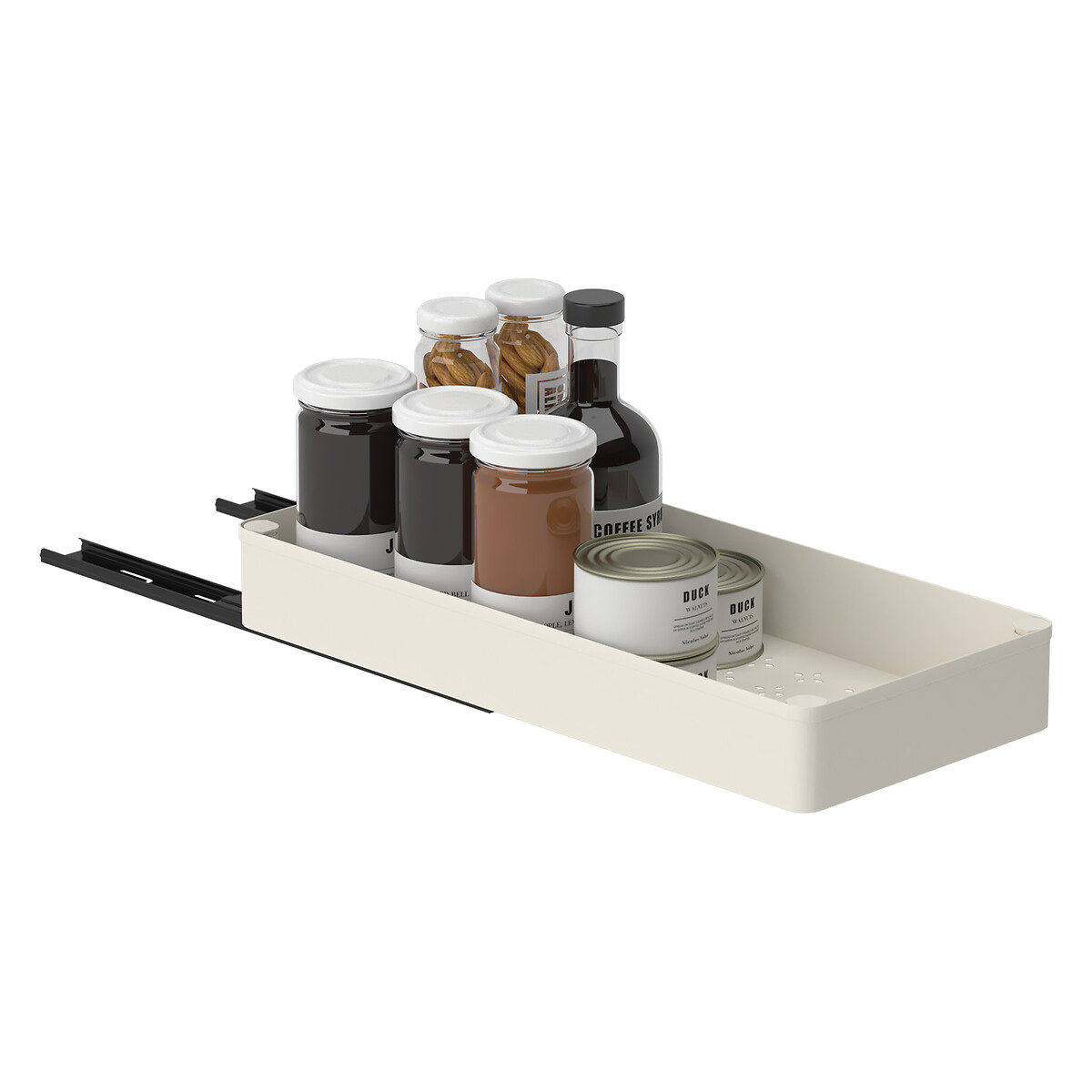 Caixa organizadora deslizante 6,7x38,6x17,5cm