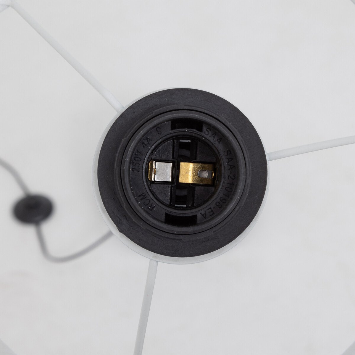 Candeeiro de pé TOBIE preto 150cm,  Candeeiro de pé TOBIE preto 150cm