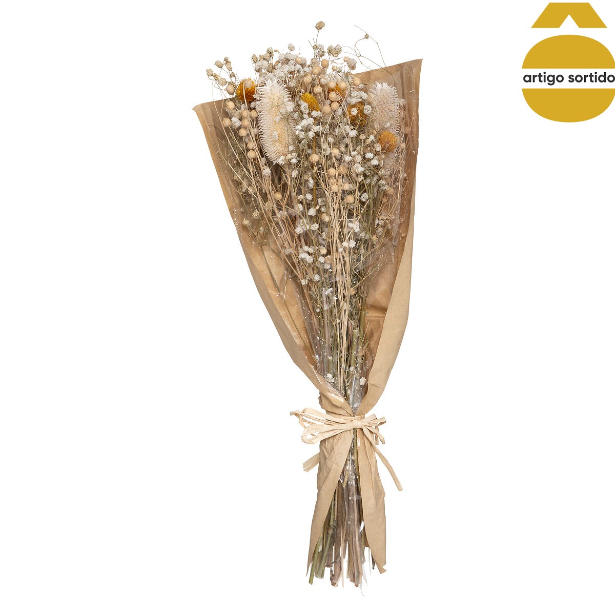 Bouquet cardos secos 48cm