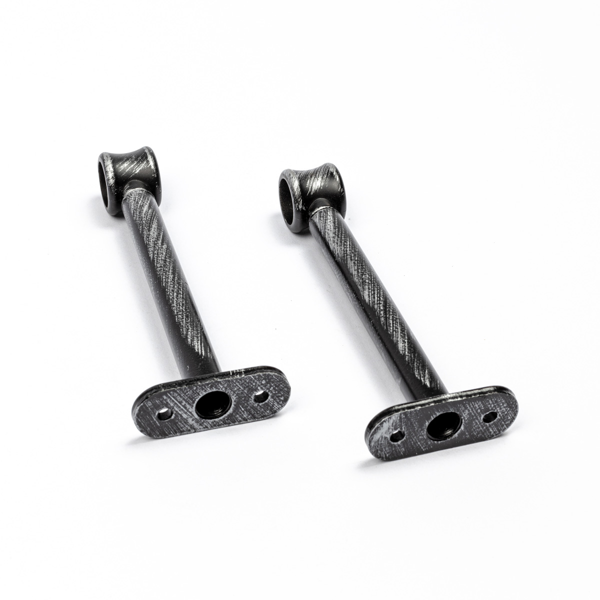 Conjunto 2 suportes preto/prateado