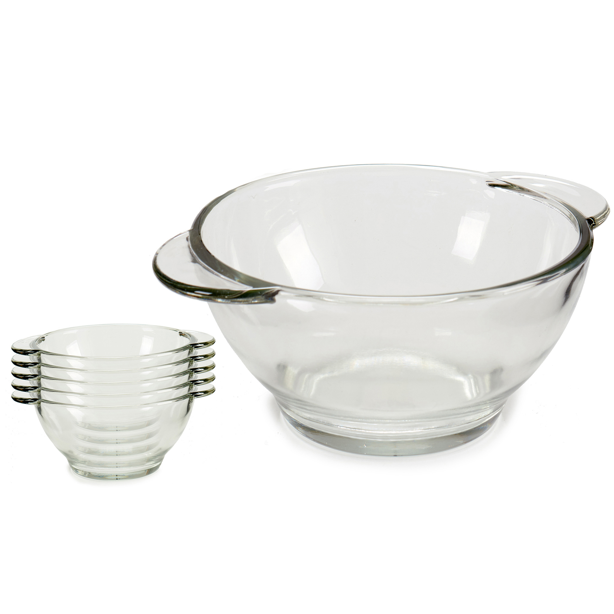 Ta&ccedil;a Vidro Redonda