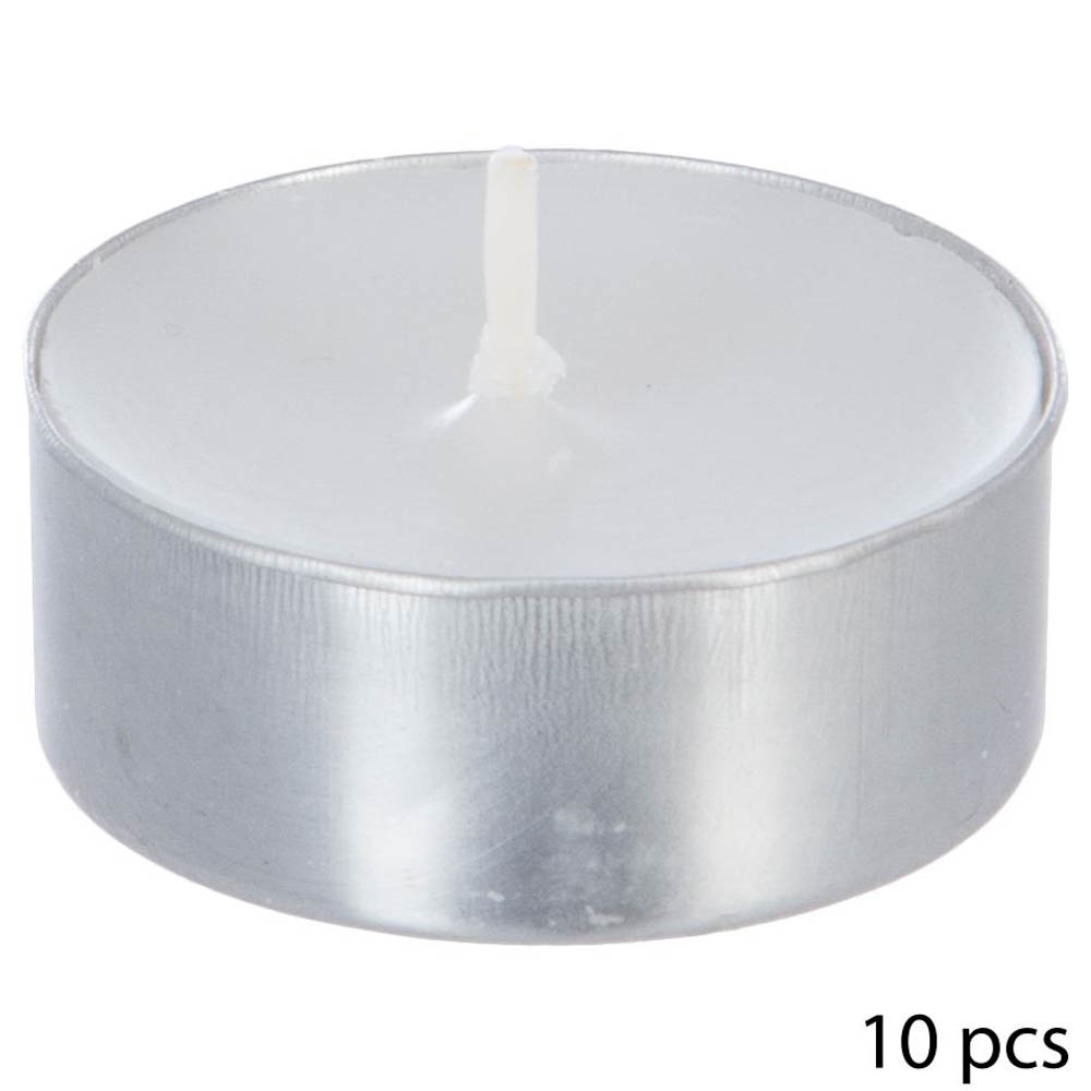 Velas tealights perfumadas baunilha basicas