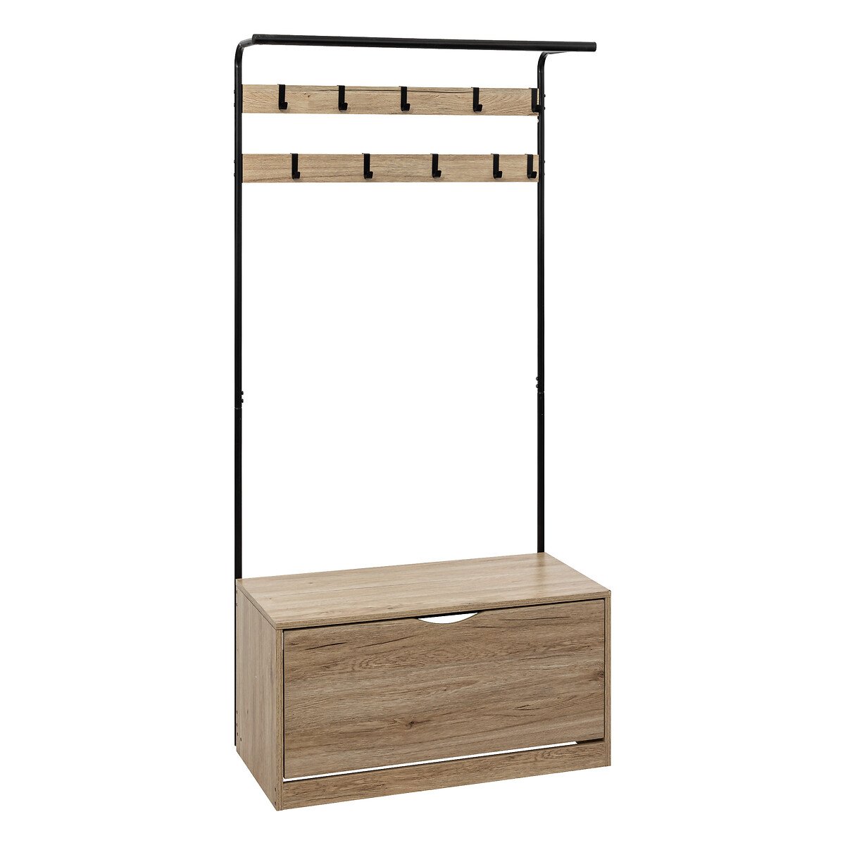 Cabide de entrada com sapateira JANO