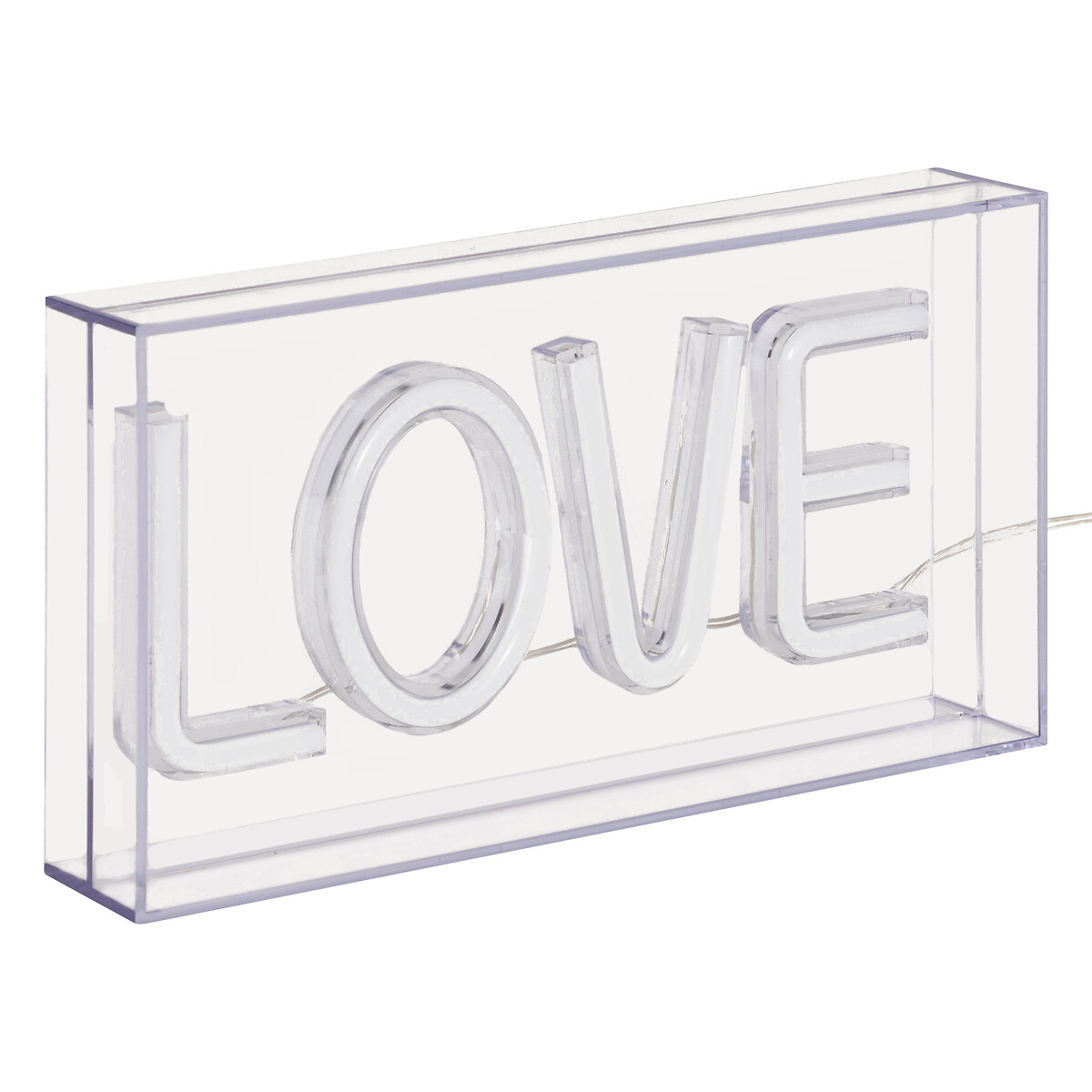 Decoração de mural led Neon love