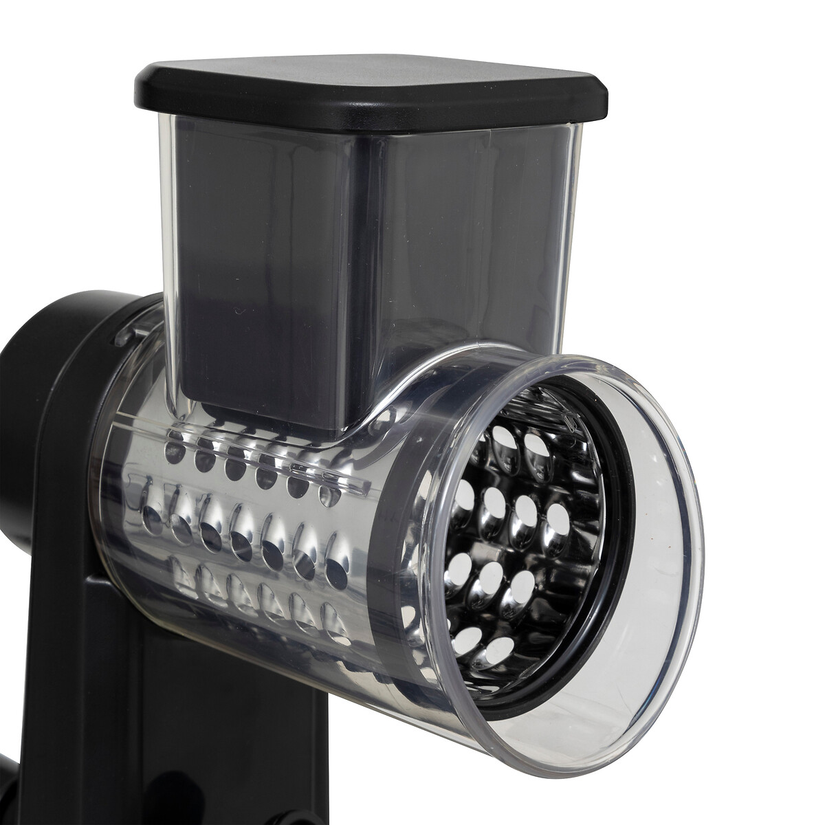 Ralador multiusos com manivela 3 laminas SILVER PRO preto