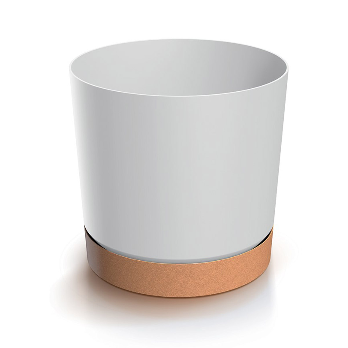 Vaso TUBO PM branco 15cm