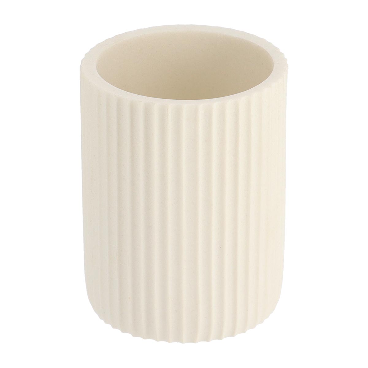 Copo WC Branco Estriado