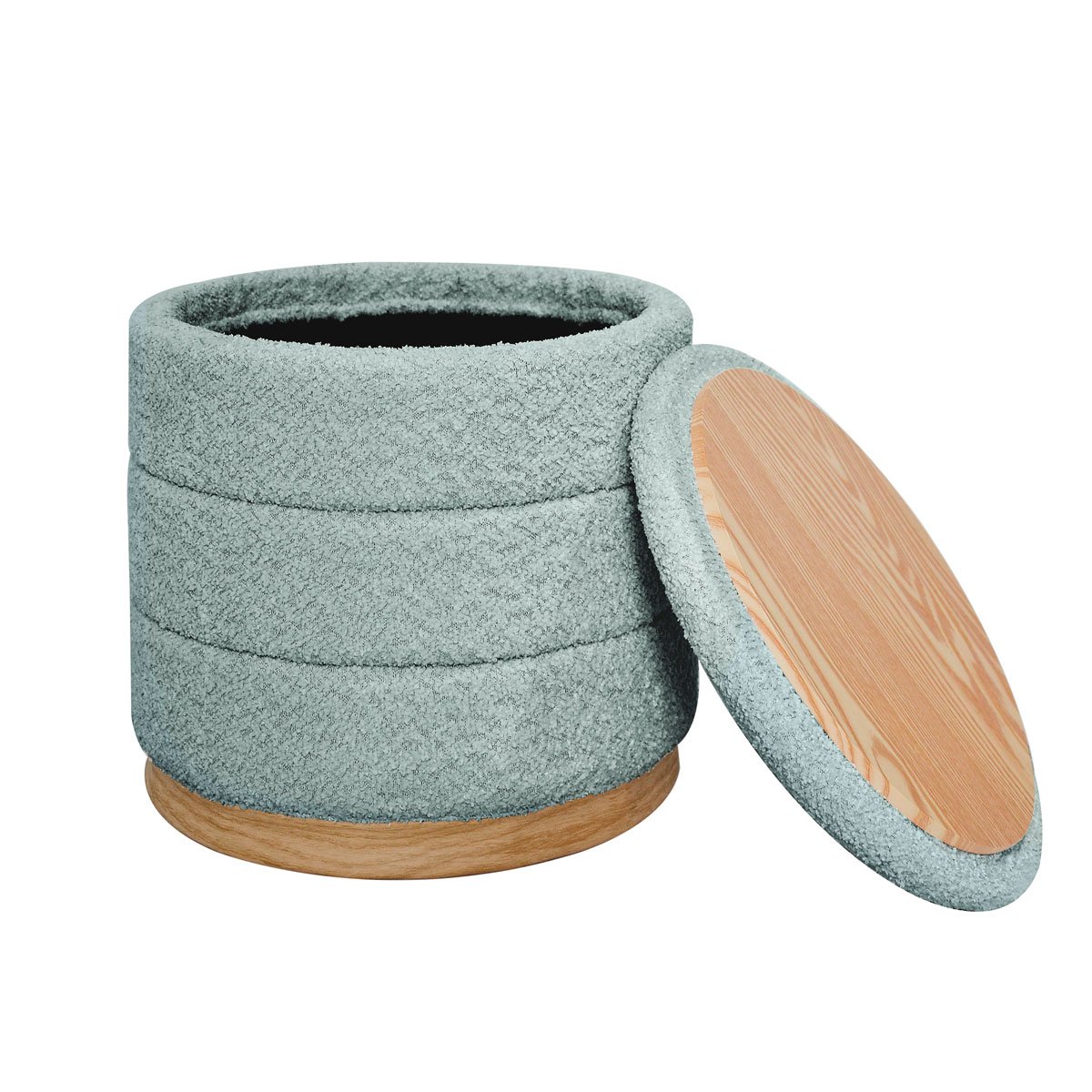 Pufe/mesa BATH verde 37x39cm