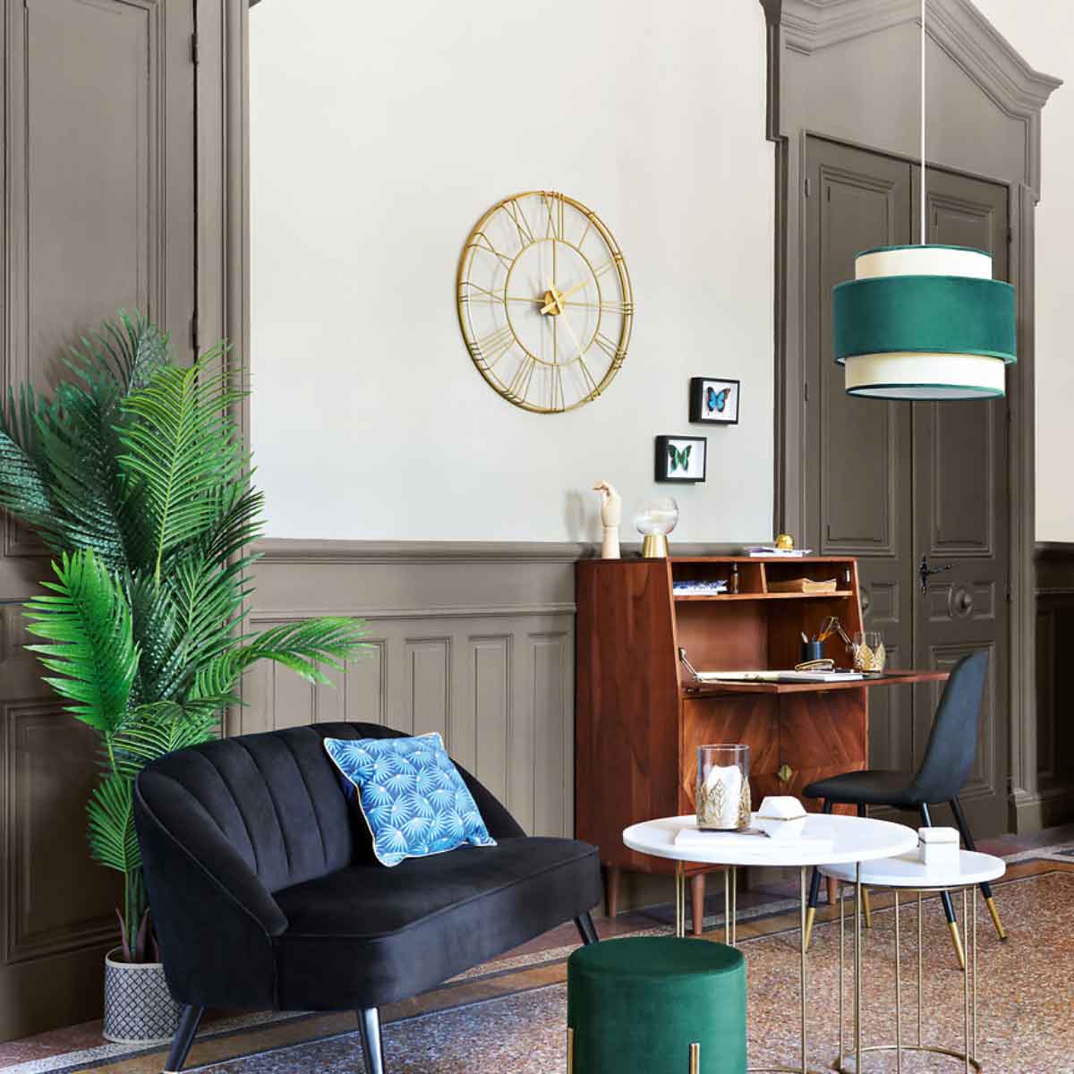 Rel&oacute;gio Decorativo De Parede Phil 70cm