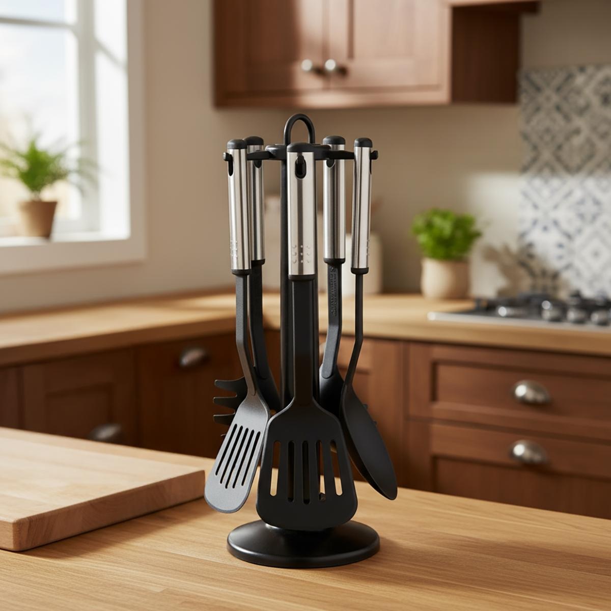 Conjunto de 5 talheres de servir