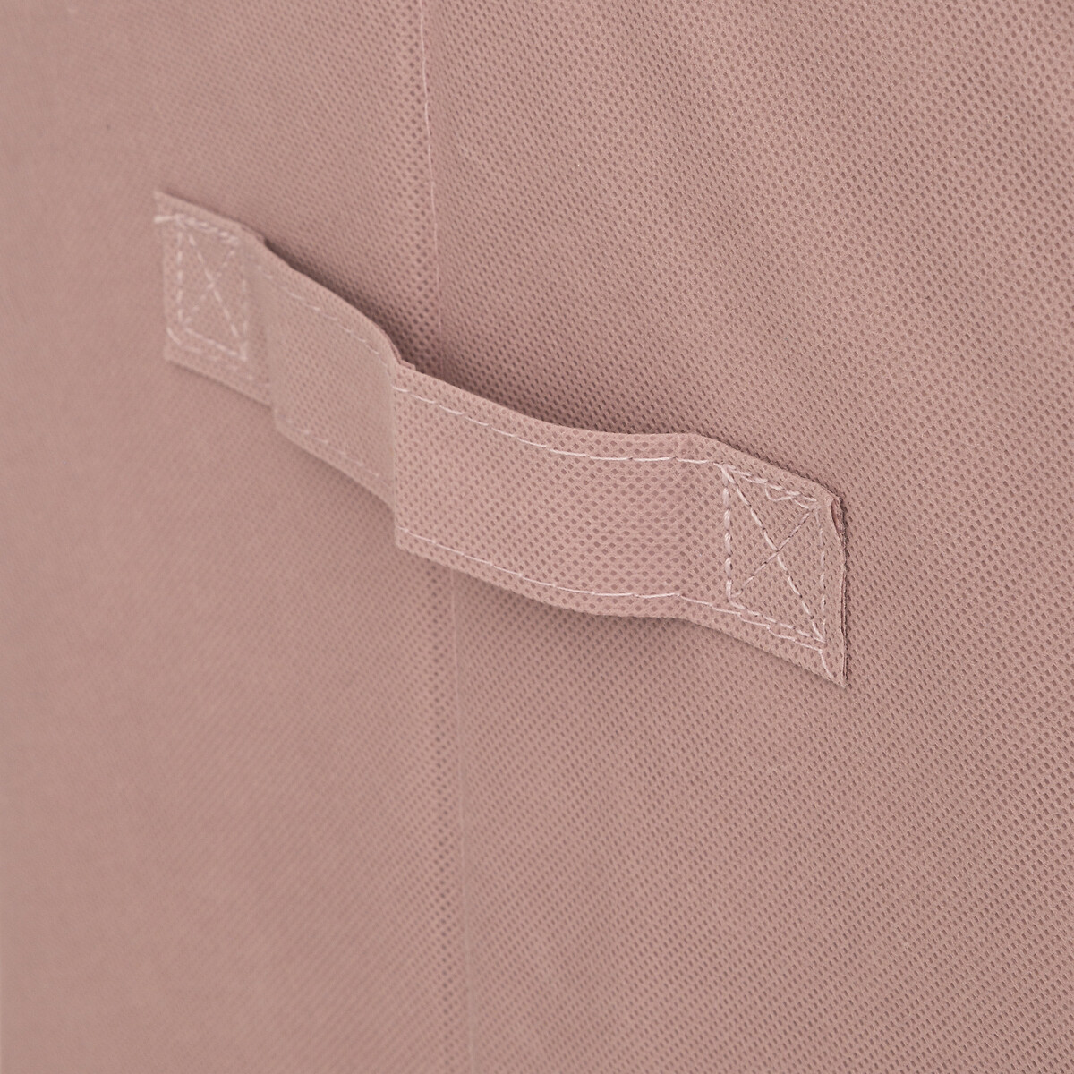 Cubo de arruma&ccedil;&atilde;o raposa rosa 29x29cm