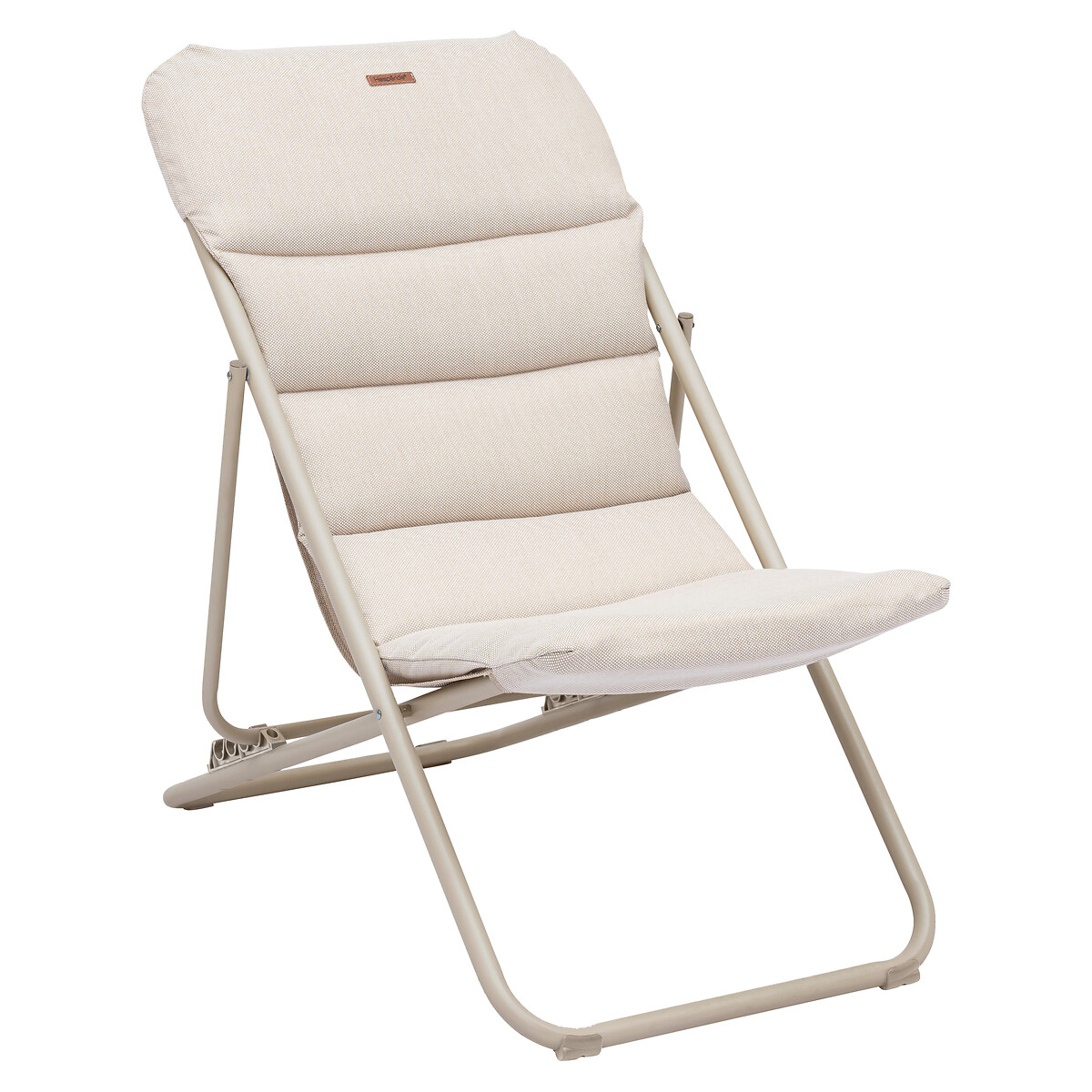 Cadeira relax NILIA lin/argile