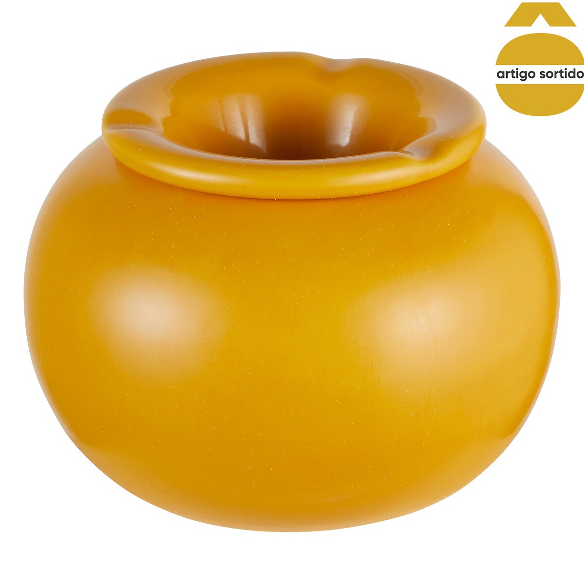 Cinzeiro YUCATAN em cer&acirc;mica 15,5cm