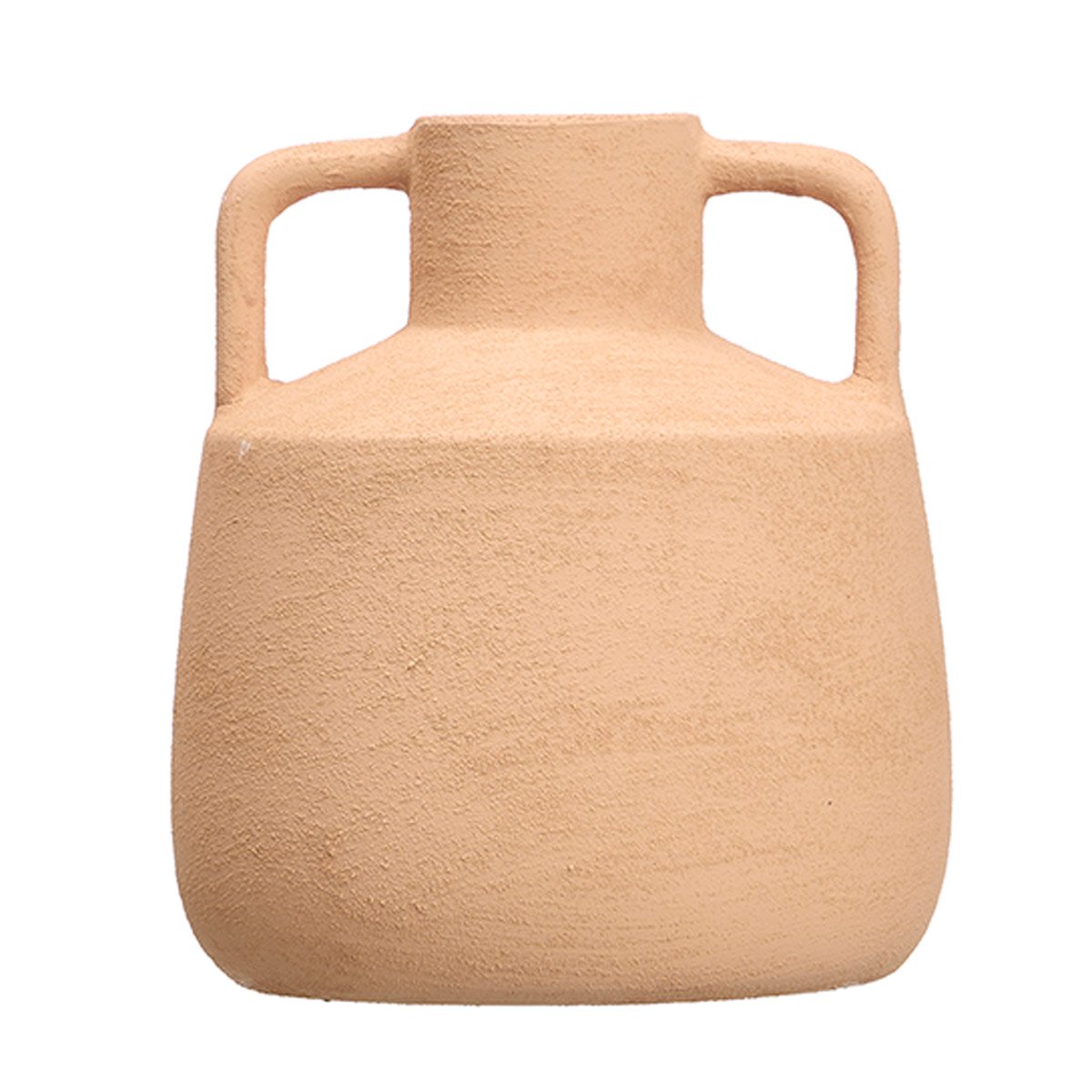 Jarra castanho em cer&acirc;mica 17,5cm