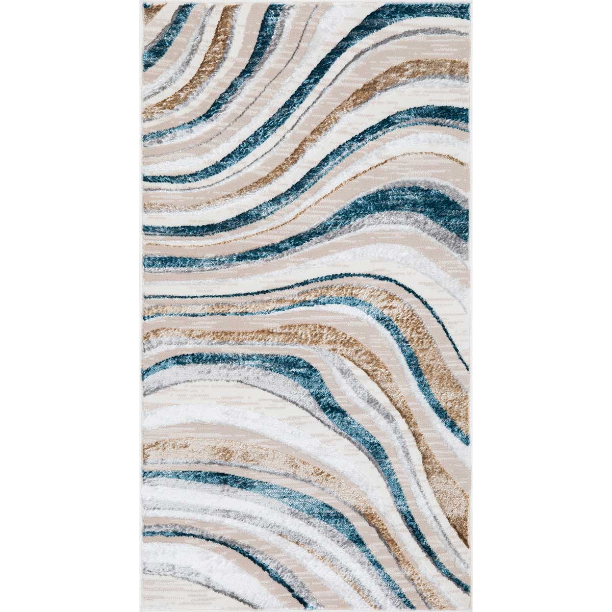 Tapete ZAVE waves multicolor 200x285cm