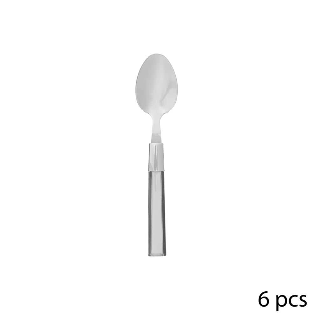 Faqueiro de 24 peças com cabo cinzento