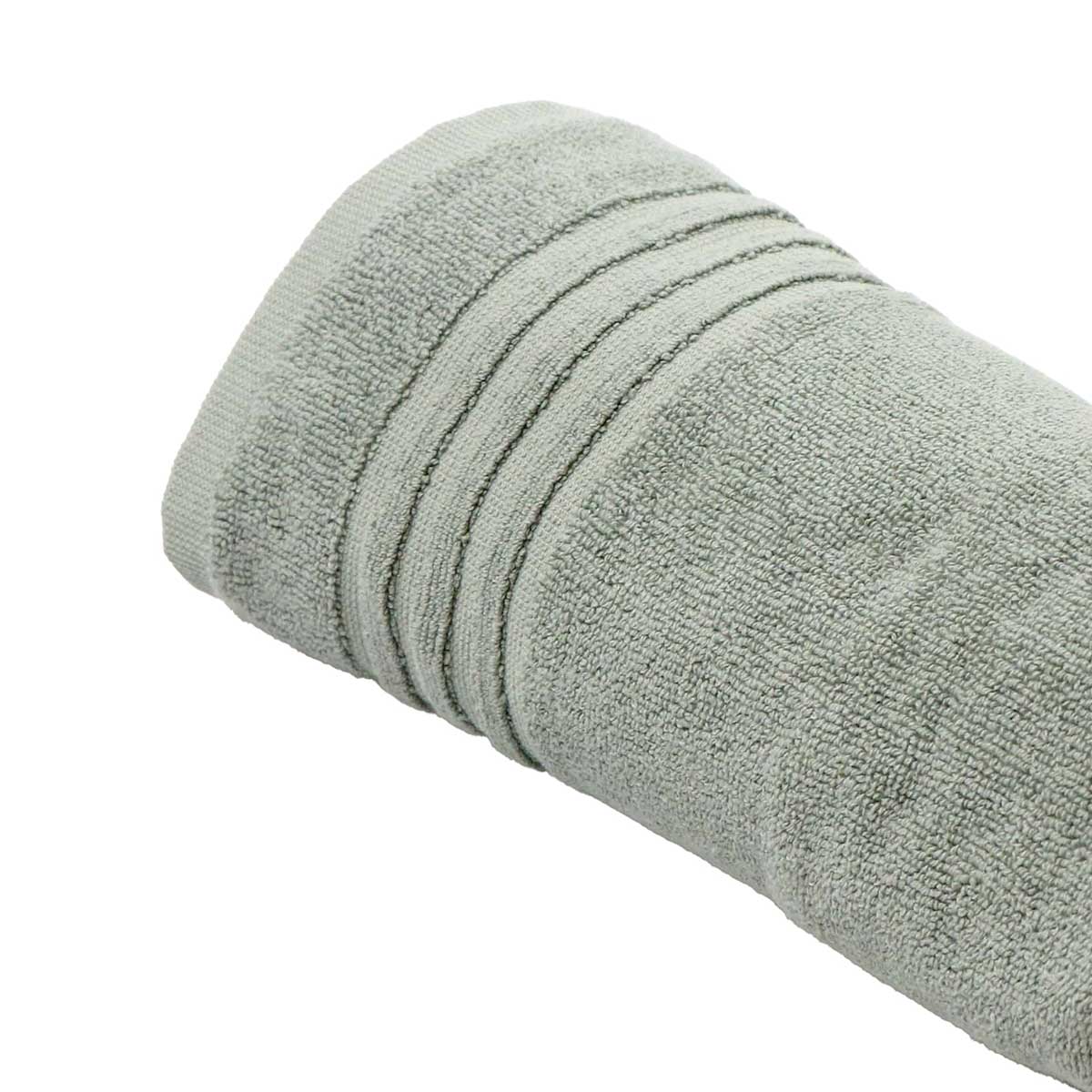 Tapete sa&iacute;da de banho verde TIMELESS 50x70cm