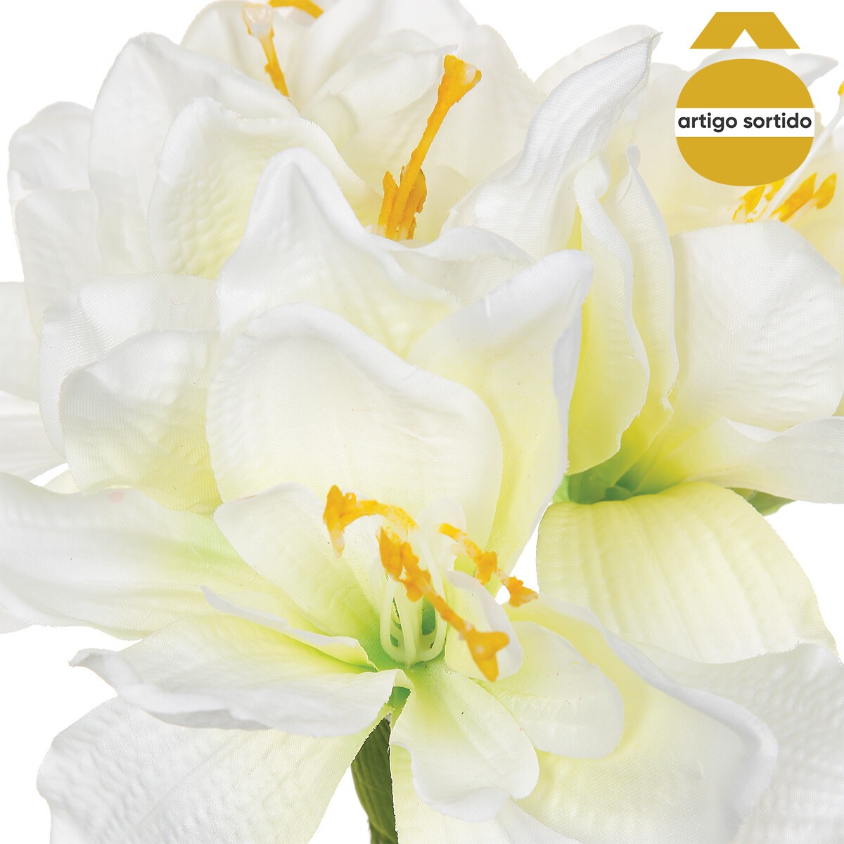 Bouquet de 6 amarilis 31cm