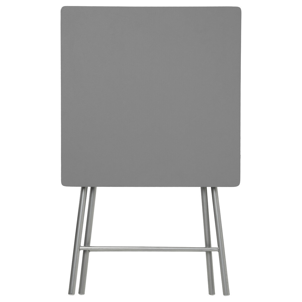 Mesa dobrável de 2 lugares em cinza