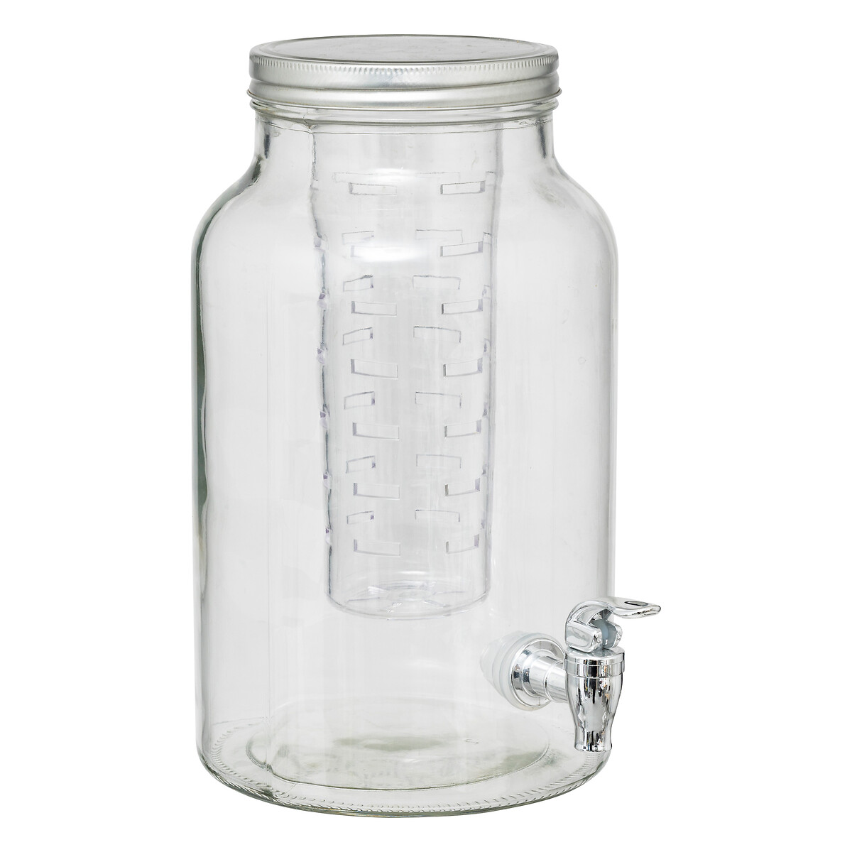 Frasco com torneira FUZY de vidro 6l