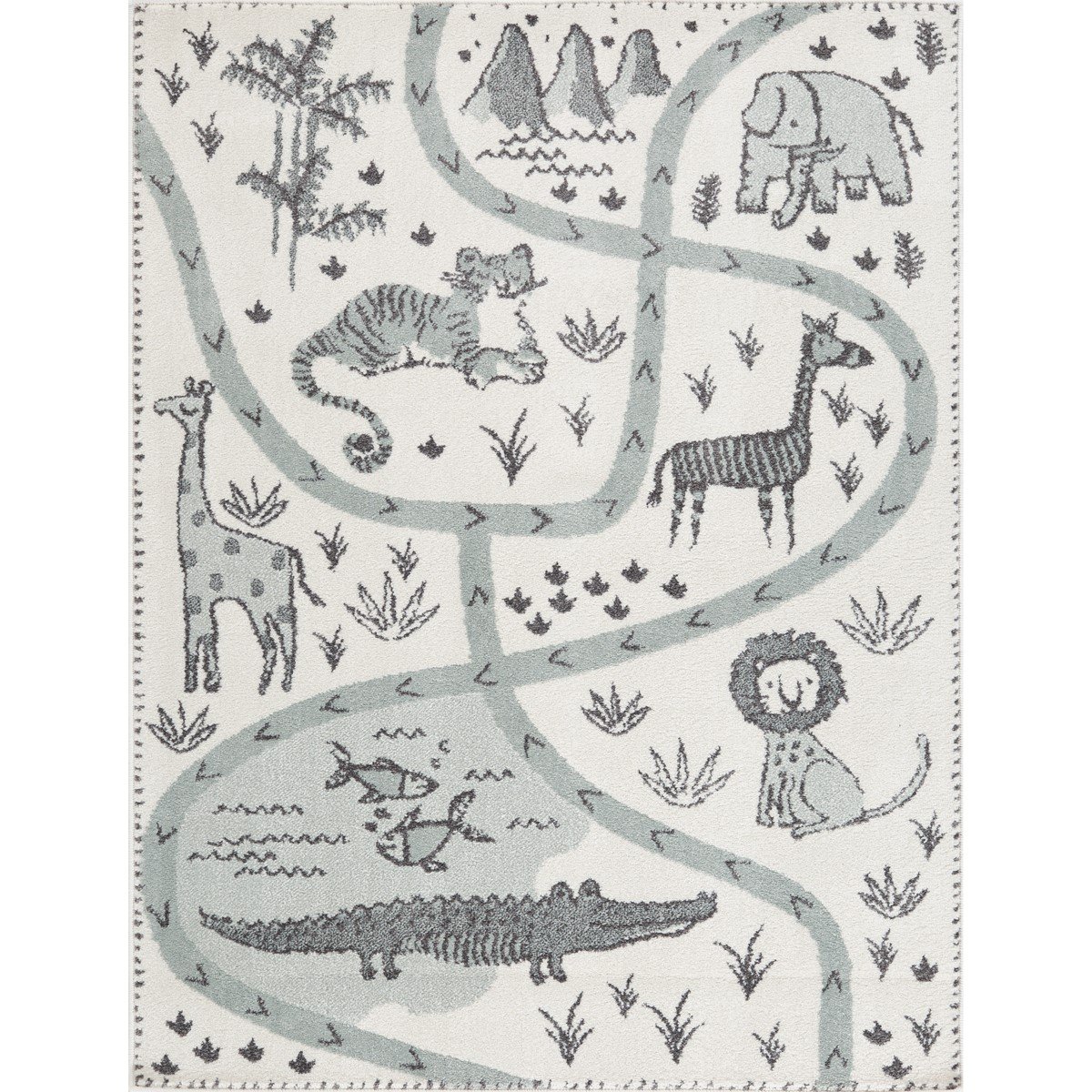 Tapete GIO savana cinza 120x160cm