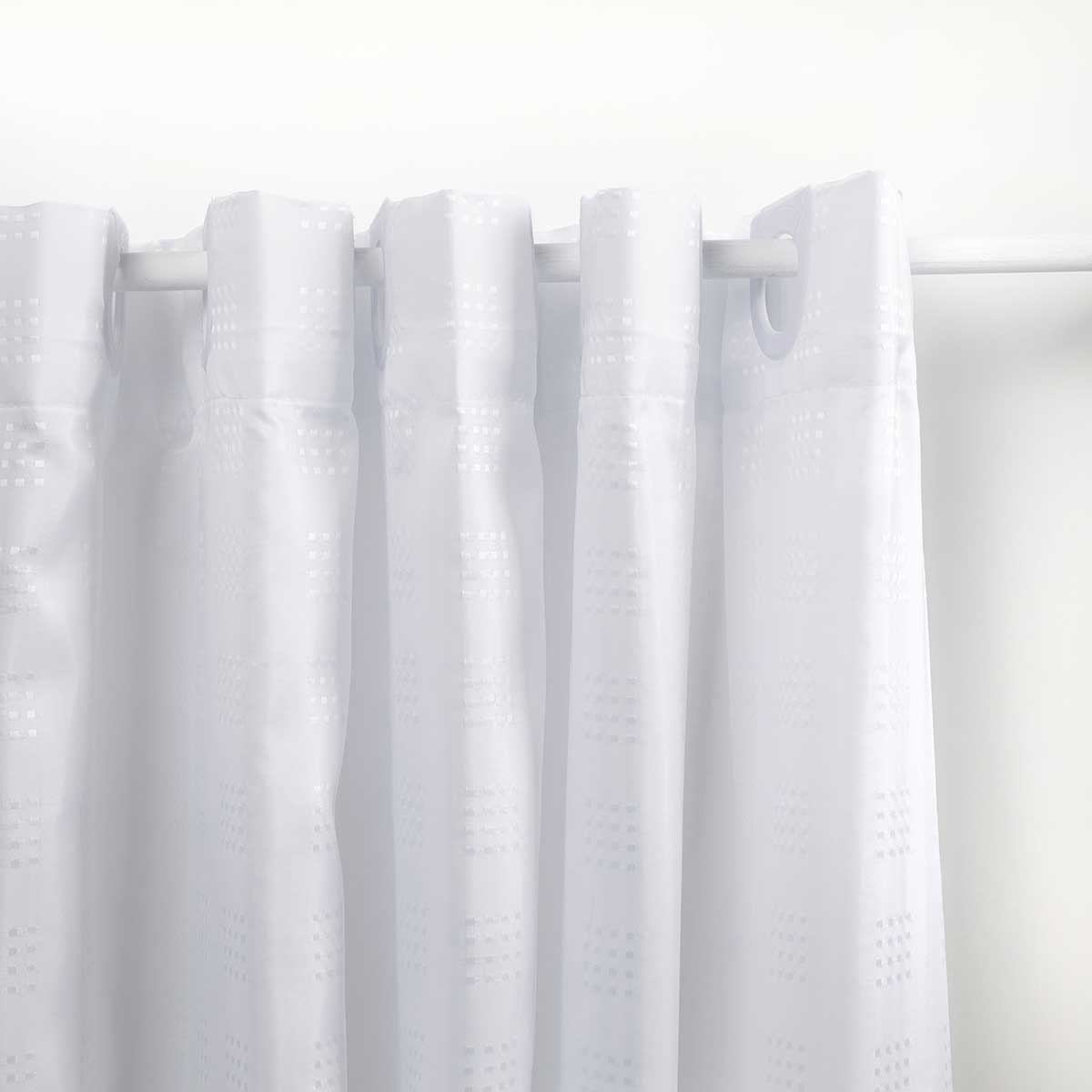 Cortina De Banho Branca 180x200cm