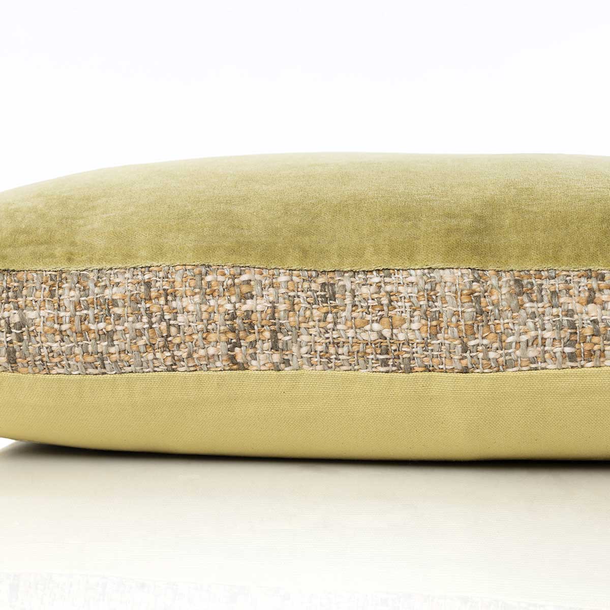 Coxim de ch&atilde;o AUTOMNE verde 45x45cm