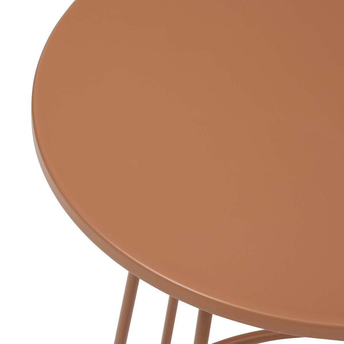 Mesa de apoio LATTE castanha 38cm