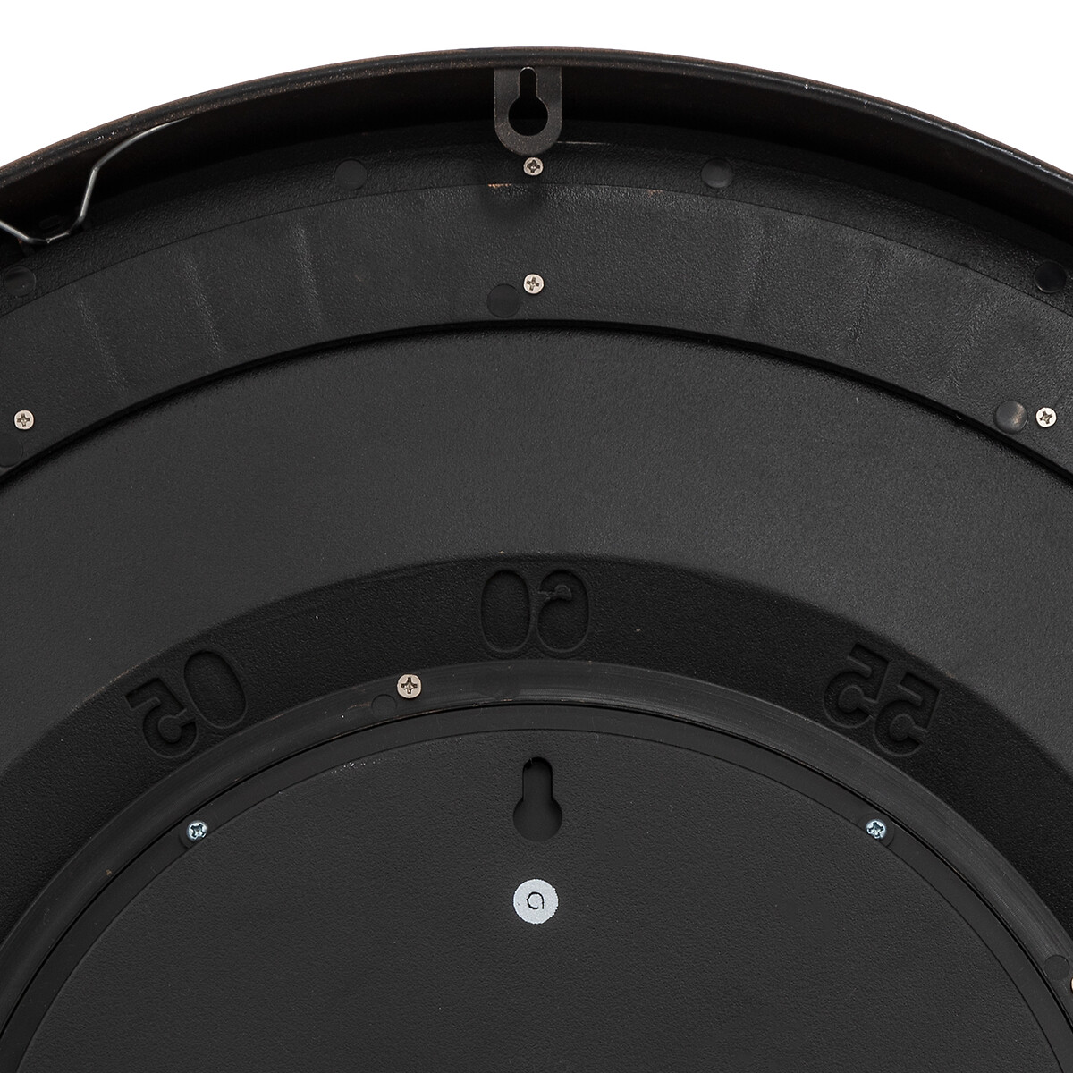 Relógio mecânico YONI castanho em metal 59cm,  Relógio mecânico YONI castanho em metal 59cm