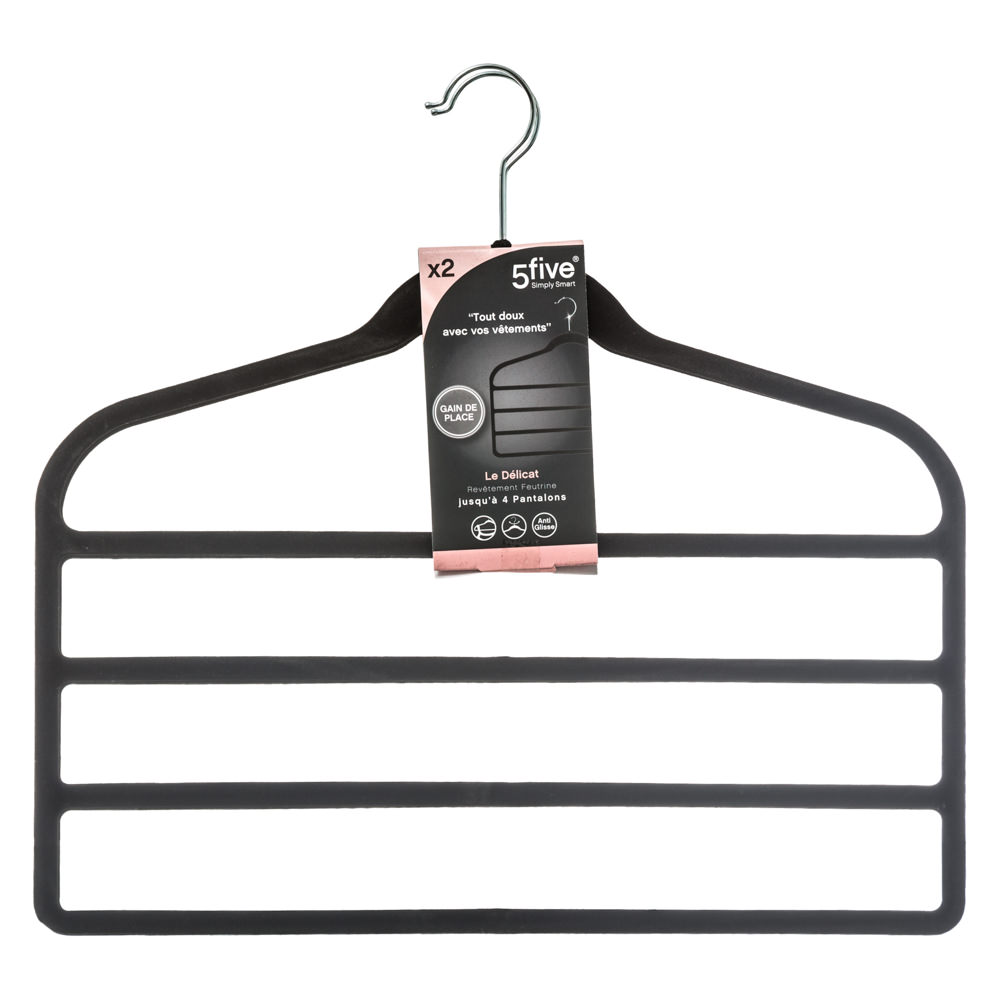 Conjunto de 2 cabides para calças,  Conjunto de 2 cabides para calças