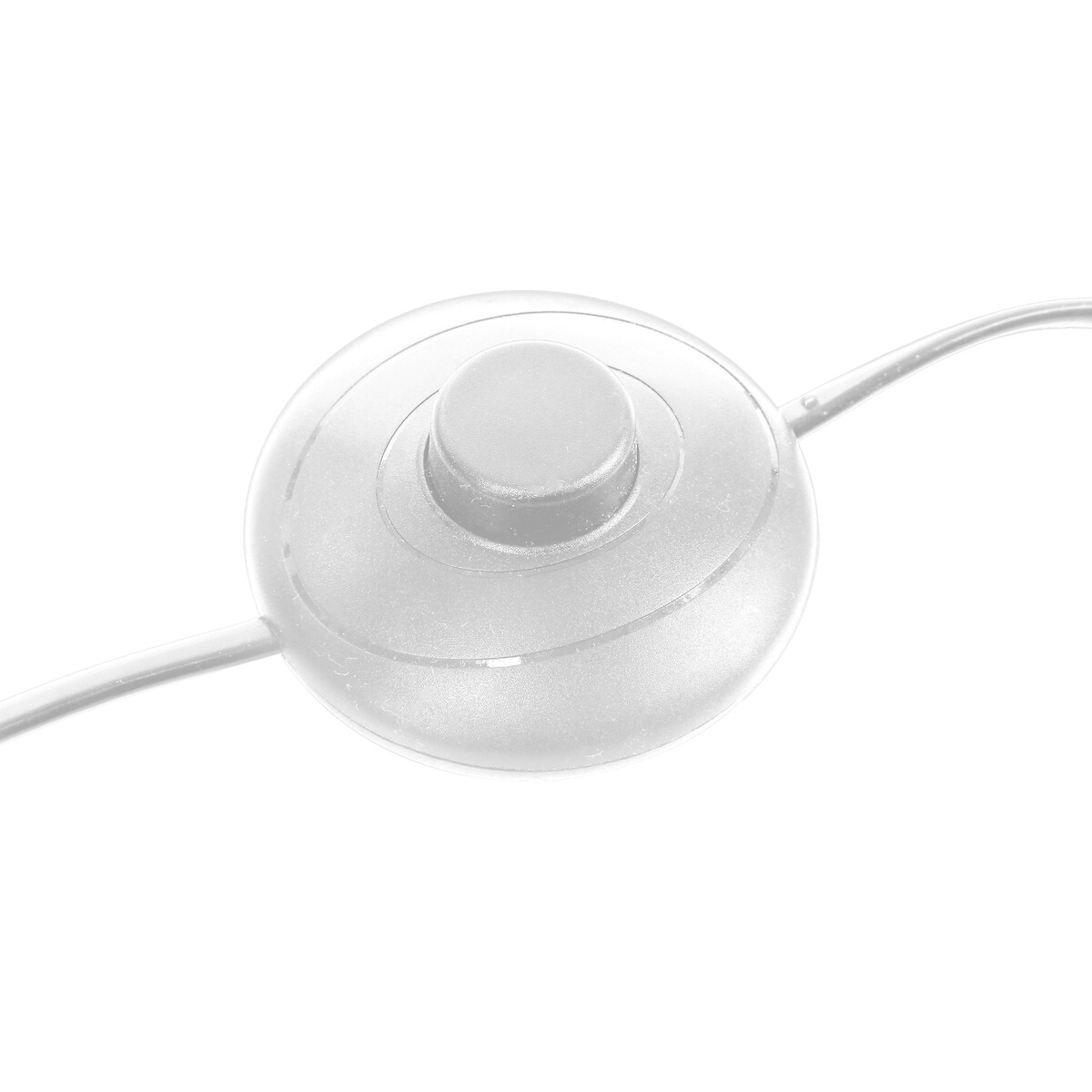 Candeeiro de pé com abajur bola branca,  Candeeiro de pé com abajur bola branca