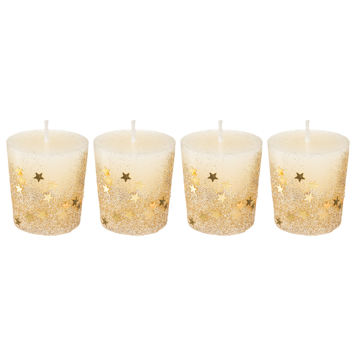 Conjunto De 4 Velas Votivas 48g,  Conjunto De 4 Velas Votivas 48g
