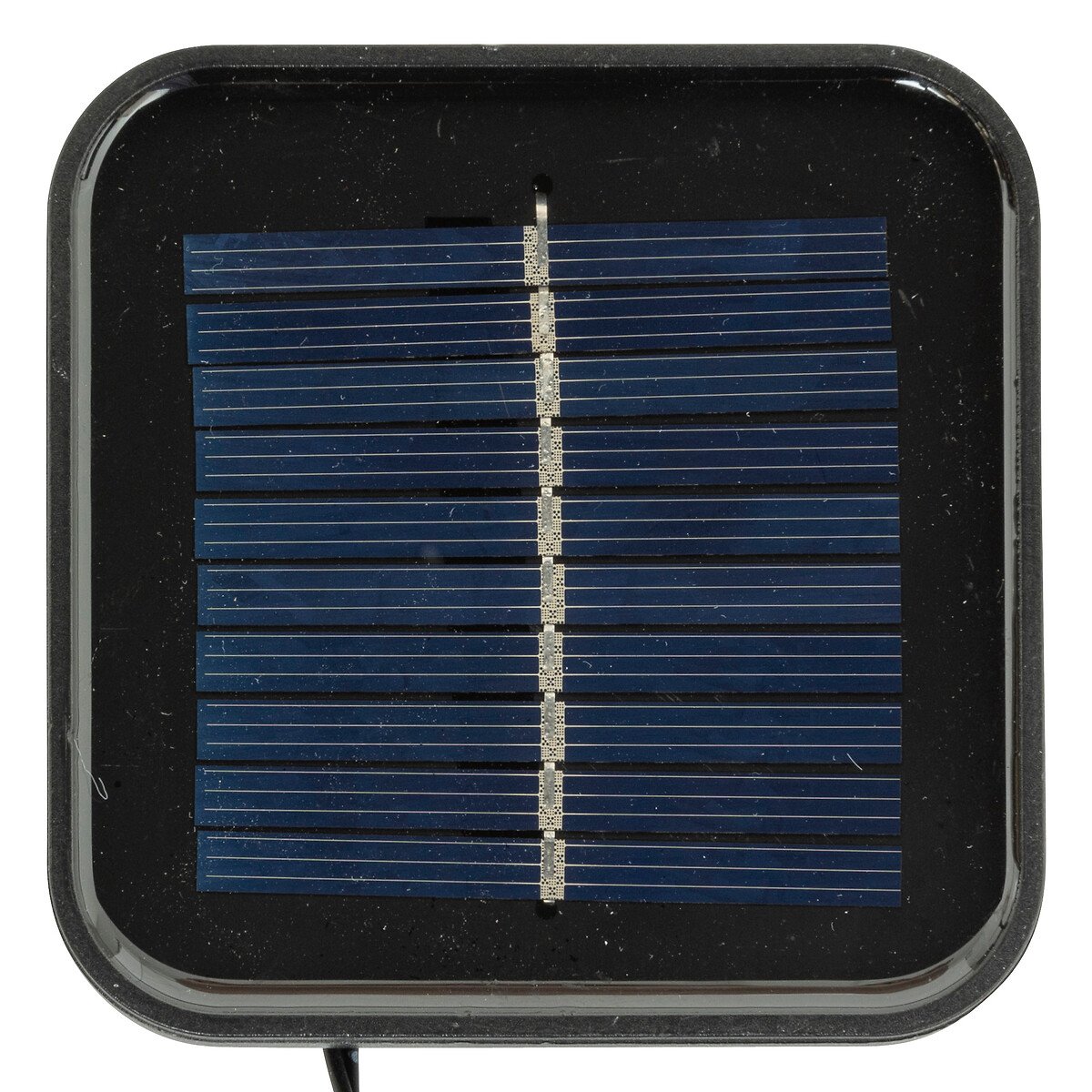 Bota de natal com gato luminosa com LED solar 30cm