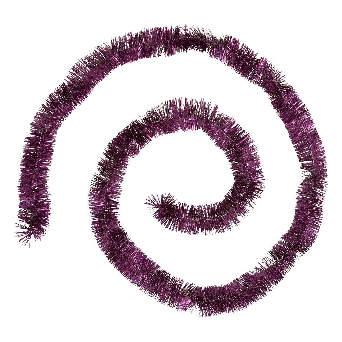 Grinalda holográfica violeta 200cm