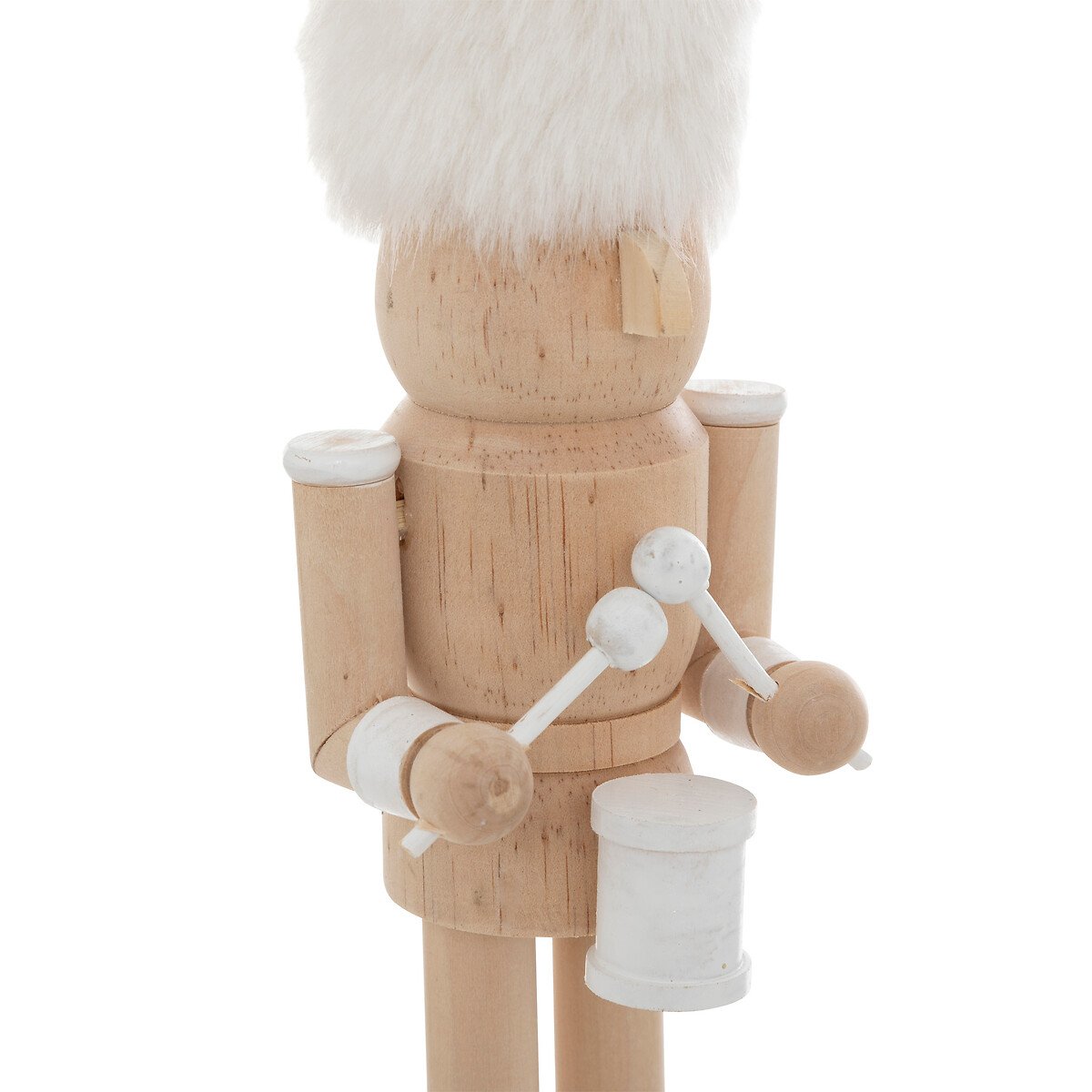 Figura soldado de chumbo de madeira 25cm