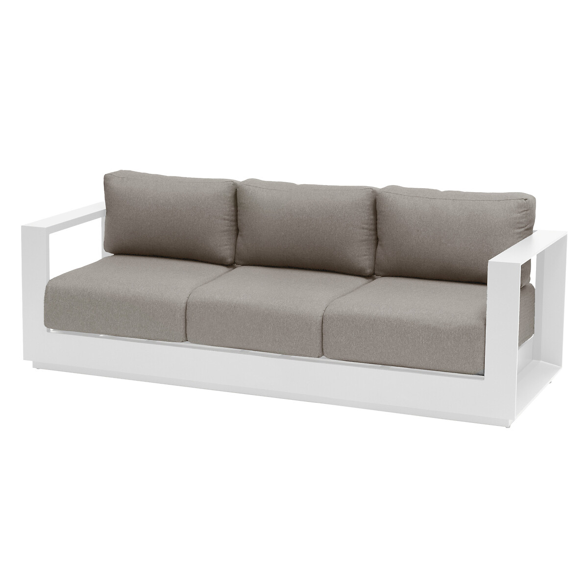 Conjunto de jardim ALLURE branco 5 lugares,  Conjunto de jardim ALLURE branco 5 lugares