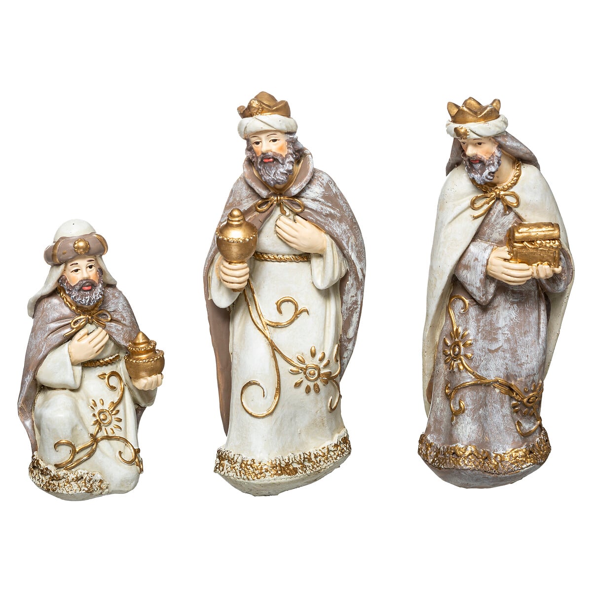 Pres&eacute;pio com 11 figuras e cen&aacute;rio